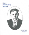 The Hemingway Review Vol.8 No.2 Spring 1989